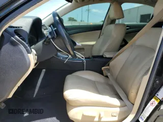 2008 Lexus IS 350 with VIN JTHBE262982015447, listed as a Copart auction lot 54685365 with 217,981 mi miles and Salvage title. Bid and sale history available at DreamBid. Image 7.