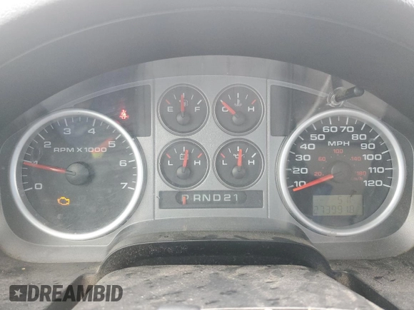 2004 Ford F-150 XL with VIN 1FTRF14574NB38189, listed as a Copart auction lot 48372435 with 273,991 mi miles and Salvage Title. Bid and sale history available at DreamBid. Image 9.