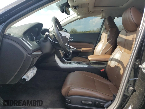2019 Acura TLX Advance with VIN 19UUB2F86KA002693, listed as a Copart auction lot 52086385 with 107,284 mi miles and Salvage title. Bid and sale history available at DreamBid. Image 7.