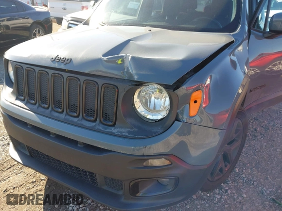 2018 Jeep Renegade Altitude with VIN ZACCJABB8JPG97279, listed as a IAAI auction lot 41347273 with 144,293 mi miles and . Bid and sale history available at DreamBid. Image 6.