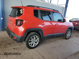 2018 Jeep Renegade Altitude with VIN ZACCJBBB9JPH96697, listed as a Copart auction lot 51349565 with 61,378 mi miles and Salvage title. Bid and sale history available at DreamBid. Image 3.