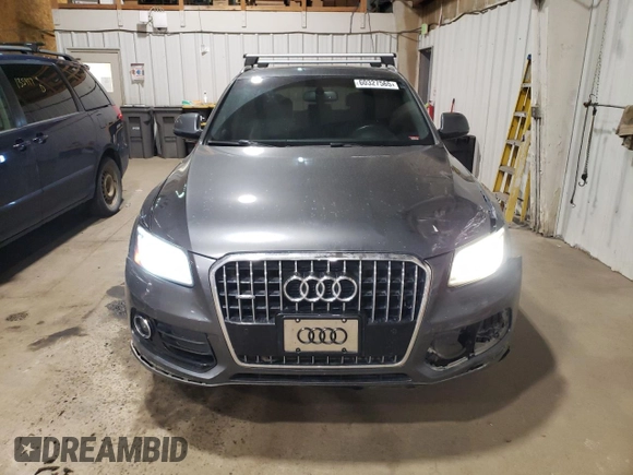 2015 Audi Q5 Premium Plus with VIN WA1LFAFP2FA074636, listed as a Copart auction lot 60327565 with 132,084 mi miles and Salvage title. Bid and sale history available at DreamBid. Image 5.