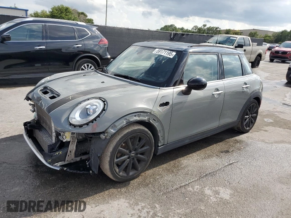 2018 MINI Hardtop 4 Door Cooper S с VIN WMWXU3C5XJ2F51599, выставлен на аукционе Copart как лот 59171195 с пробегом 53 484 миль миль и Списание • Salvage title. История ставок и продаж доступна на DreamBid. Изображение 1.