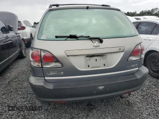 2001 Lexus RX 300 with VIN JTJGF10U610099654, listed as a Copart auction lot 73758464 with 0 mi miles and Salvage Title. Bid and sale history available at carsss.com. Image 6.