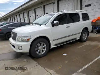 2006 Infiniti QX56 z VIN 5N3AA08C36N812620, wystawiony jako Copart lot #56465155 z przebiegiem 190 128 mil mil oraz Szkody całkowita. Historia ofert i sprzedaży dostępna na DreamBid. Obrazek 1.