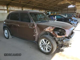 2014 MINI Countryman S with VIN WMWZC3C53EWP27805, listed as a Copart auction lot 56984385 with 78,251 mi miles and Salvage title. Bid and sale history available at DreamBid. Image 4.