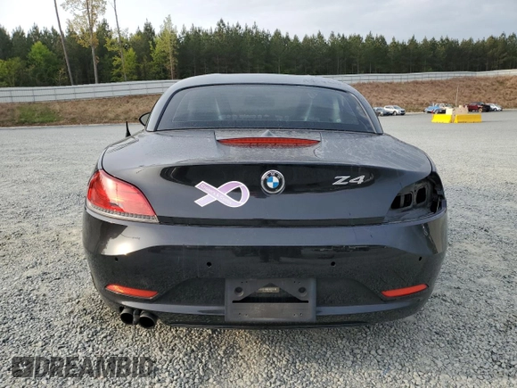 2016 BMW Z4 sDrive28i with VIN WBALL5C50GP557837, listed as a Copart auction lot 51038615 with 59,878 mi miles and Salvage Title. Bid and sale history available at carsss.com. Image 6.