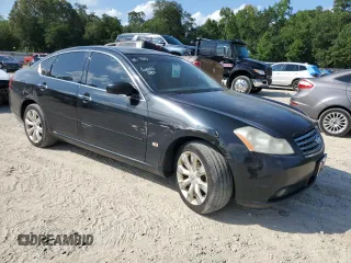 2007 Infiniti M x with VIN JNKAY01F97M461151, listed as a Copart auction lot 65431175 with 294,131 mi miles and Salvage title. Bid and sale history available at DreamBid. Image 4.