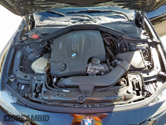 2013 BMW 3 Series 335i with VIN WBA3A9G57DNP36052, listed as a Copart auction lot 50204825 with 158,102 mi miles and Salvage title. Bid and sale history available at DreamBid. Image 11.