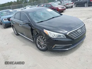 2015 Hyundai Sonata Sport with VIN 5NPE34AF0FH097056, listed as a IAAI auction lot 42193778 with 140,231 mi miles and . Bid and sale history available at DreamBid. Image 1.