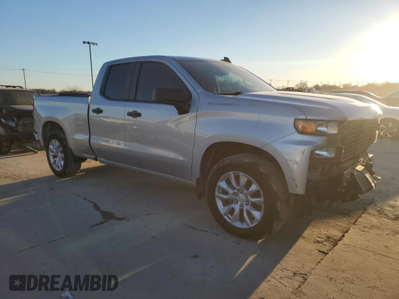 2020 Chevrolet Silverado 1500 Custom with VIN 1GCRWBEK8LZ171039, listed as a Copart auction lot 86540254 with 83,326 mi miles and Salvage Title. Bid and sale history available at carsss.com. Image 4.