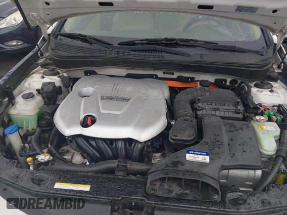2012 Hyundai Sonata Hybrid with VIN KMHEC4A49CA032414, listed as a IAAI auction lot 42651301 with 136,603 mi miles and . Bid and sale history available at DreamBid. Image 10.