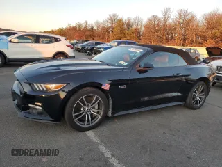 2017 Ford Mustang GT Premium with VIN 1FATP8FF8H5293072, listed as a Copart auction lot 84076444 with 61,138 mi miles and Salvage Title. Bid and sale history available at carsss.com. Image 1.