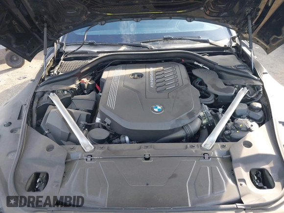 2022 BMW Z4 sDriveM40i with VIN WBAHF9C08NWX38258, listed as a IAAI auction lot 41462157 with 43,534 mi miles and . Bid and sale history available at DreamBid. Image 10.