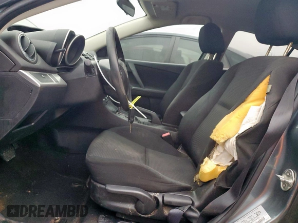 2012 Mazda 3 i Sport with VIN JM1BL1UF2C1545331, listed as a Copart auction lot 54230345 with 139,799 mi miles and Salvage Title. Bid and sale history available at DreamBid. Image 7.