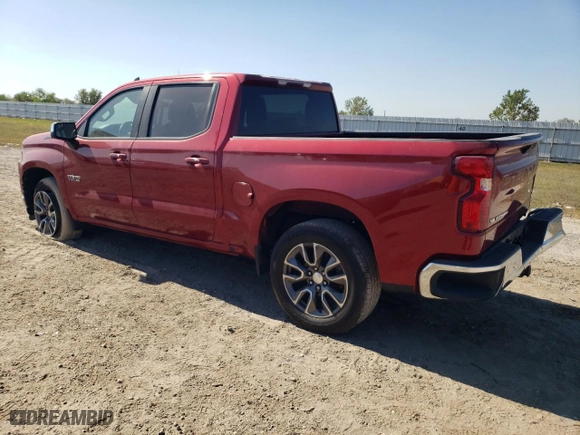 2019 Chevrolet Silverado 1500 LT with VIN 3GCPWCEK8KG132205, listed as a Copart auction lot 76634074 with 176,251 mi miles and Salvage Title. Bid and sale history available at carsss.com. Image 2.