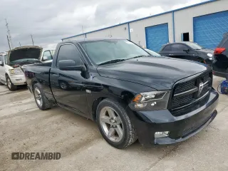 2012 Ram 1500 Express with VIN 3C6JD6AT3CG273090, listed as a Copart auction lot 50933795 with 118,470 mi miles and Clean title. Bid and sale history available at DreamBid. Image 4.