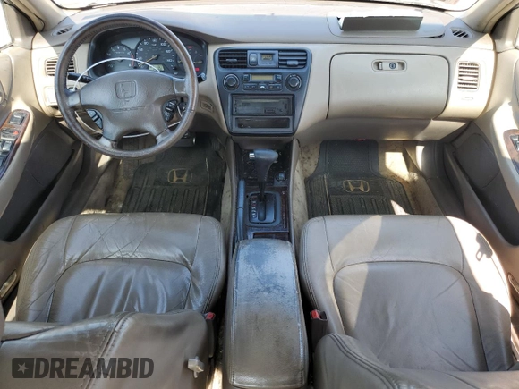 2000 Honda Accord EX z VIN 1HGCG165XYA098317, wystawiony jako Copart lot #57246705 z przebiegiem 242 166 mil mil oraz Szkoda całkowita • Salvage title. Historia ofert i sprzedaży dostępna na DreamBid. Obrazek 8.
