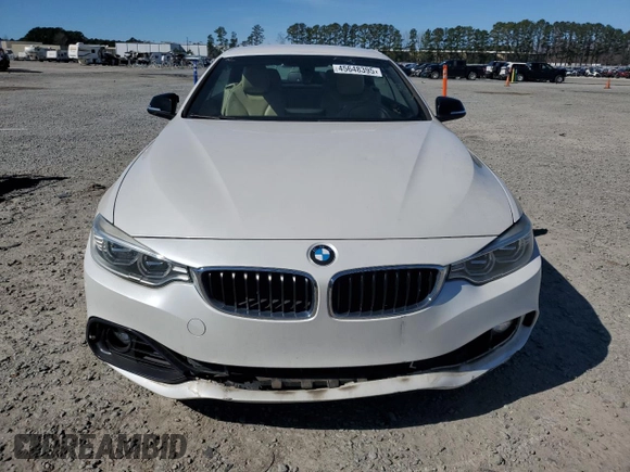 2015 BMW 4 Series 435i with VIN WBA3T3C57FP738646, listed as a Copart auction lot 45648395 with 90,791 mi miles and Clean Title. Bid and sale history available at carsss.com. Image 5.