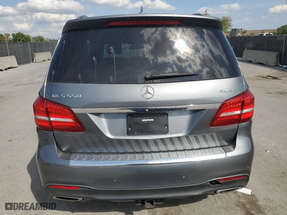 2017 Mercedes-Benz GLS with VIN 4JGDF7DE4HA930869, listed as a Copart auction lot 49128775 with 109,768 mi miles and Clean Title. Bid and sale history available at carsss.com. Image 6.