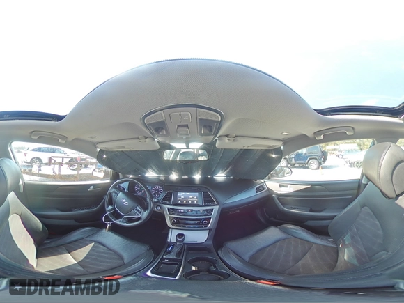 2017 Hyundai Sonata Sport with VIN 5NPE34AF7HH569322, listed as a Copart auction lot 47185725 with 118,954 mi miles and Clean Title. Bid and sale history available at DreamBid. Image 14.
