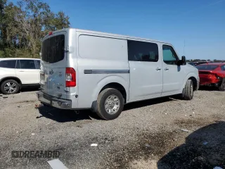 2015 Nissan NV SV with VIN 1N6AF0KY7FN801555, listed as a Copart auction lot 85541884 with 105,056 mi miles and Salvage Title. Bid and sale history available at carsss.com. Image 3.