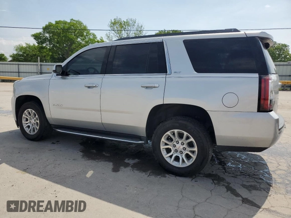 2017 GMC Yukon SLT z VIN 1GKS1BKC4HR375877, wystawiony jako Copart lot #55150545 z przebiegiem 144 788 mil mil oraz Szkoda całkowita • Salvage title. Historia ofert i sprzedaży dostępna na DreamBid. Obrazek 2.
