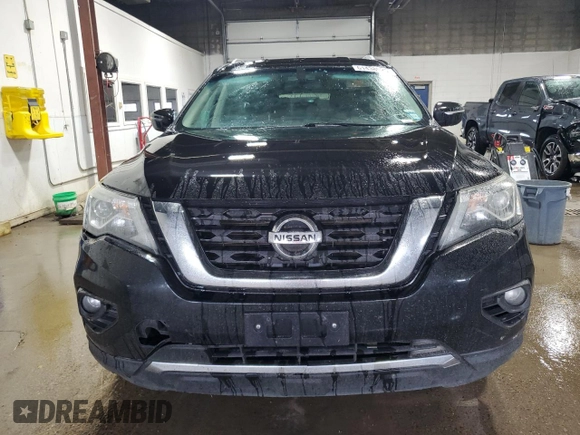 2017 Nissan Pathfinder SV with VIN 5N1DR2MM7HC662261, listed as a Copart auction lot 61438525 with 159,864 mi miles and Salvage title. Bid and sale history available at DreamBid. Image 5.