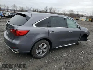2020 Acura MDX with VIN 5J8YD4H31LL058300, listed as a Copart auction lot 52531115 with 0 mi miles and Salvage Title. Bid and sale history available at carsss.com. Image 3.