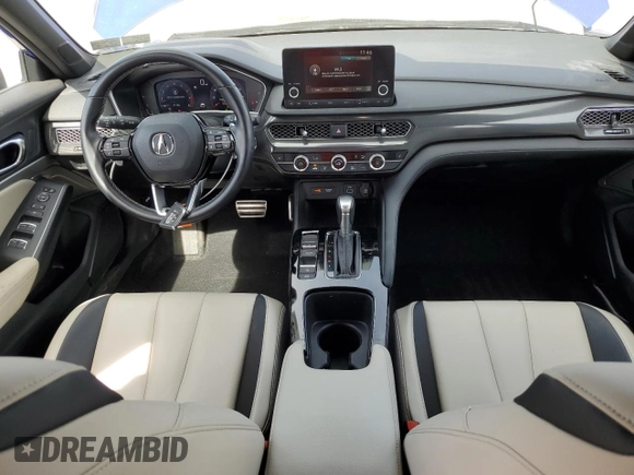 2023 Acura Integra w/A-Spec Package with VIN 19UDE4H37PA018431, listed as a Copart auction lot 49478415 with 15,168 mi miles and Salvage Title. Bid and sale history available at DreamBid. Image 8.