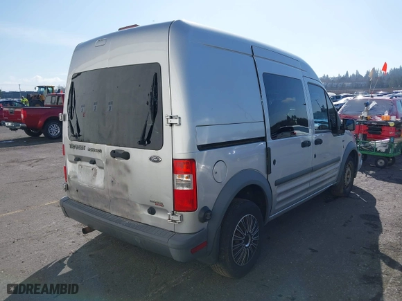 2010 Ford Transit Connect Wagon XLT with VIN NM0KS9BN8AT027833, listed as a IAAI auction lot 41735842 with 283,525 mi miles. Bid and sale history available at carsss.com. Image 4.