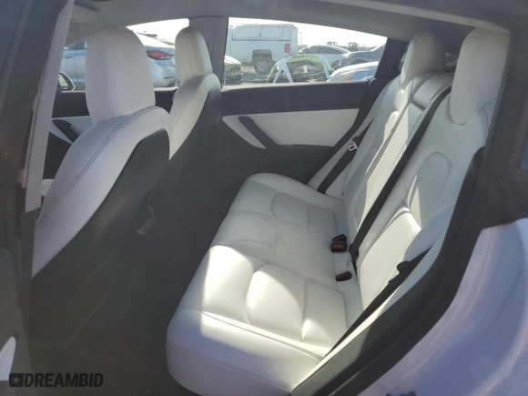 2019 Tesla Model 3 Long Range with VIN 5YJ3E1EB3KF514654, listed as a Copart auction lot 49484635 with 160,447 mi miles and Salvage Title. Bid and sale history available at carsss.com. Image 12.