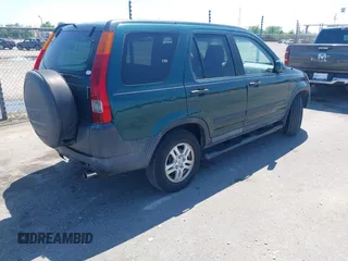 2002 Honda CR-V EX with VIN SHSRD78832U012235, listed as a IAAI auction lot 41979623 with 304,250 mi miles. Bid and sale history available at carsss.com. Image 4.
