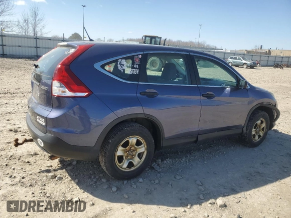 2014 Honda CR-V LX with VIN 5J6RM4H34EL028594, listed as a Copart auction lot 51842225 with 192,840 mi miles and Clean Title. Bid and sale history available at carsss.com. Image 3.