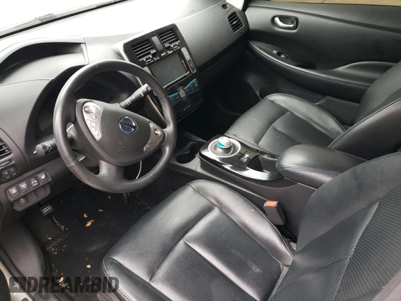 2016 Nissan LEAF S with VIN 1N4BZ0CP4GC311792, listed as a Copart auction lot 46925903 with 0 mi miles. Bid and sale history available at carsss.com. Image 8.