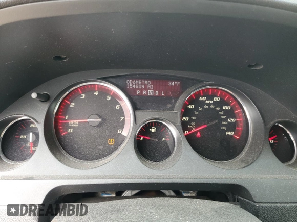 2011 GMC Acadia SL with VIN 1GKKRNEDXBJ405453, listed as a Copart auction lot 49315365 with 154,809 mi miles and Salvage Title. Bid and sale history available at carsss.com. Image 9.