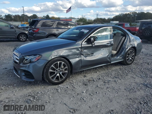 2020 Mercedes-Benz E-Class E 450 with VIN WDDZF6JB5LA703347, listed as a Copart auction lot 80259344 with 82,407 mi miles and Salvage Title. Bid and sale history available at carsss.com. Image 1.