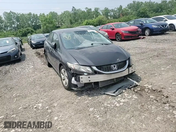 2013 Honda Civic LX z VIN 2HGFB2F52DH601075, wystawiony jako Copart lot #58512845 z przebiegiem Nie podano mil oraz Szkoda całkowita • Salvage title. Historia ofert i sprzedaży dostępna na DreamBid. Obrazek 13.