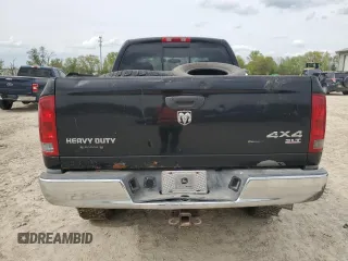 2005 Dodge 2500 SLT with VIN 3D7KS28C75G755894, listed as a Copart auction lot 53874865 with 336,506 mi miles and Salvage Title. Bid and sale history available at DreamBid. Image 6.