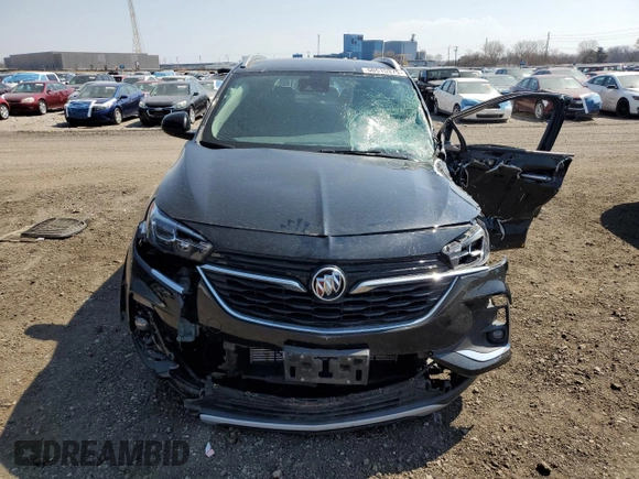 2022 Buick Encore GX Essence with VIN KL4MMGSL6NB138380, listed as a Copart auction lot 50515375 with 42,295 mi miles and Salvage title. Bid and sale history available at DreamBid. Image 5.