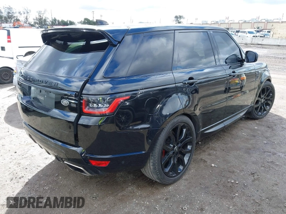 2020 Land Rover Range Rover Sport HSE with VIN SALWR2SU5LA738654, listed as a IAAI auction lot 41735607 with 22,423 mi miles and . Bid and sale history available at DreamBid. Image 4.