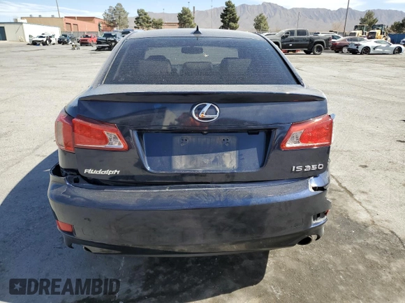 2012 Lexus IS 350 with VIN JTHBE5C27C5029490, listed as a Copart auction lot 46371965 with 83,548 mi miles and Salvage title. Bid and sale history available at DreamBid. Image 6.