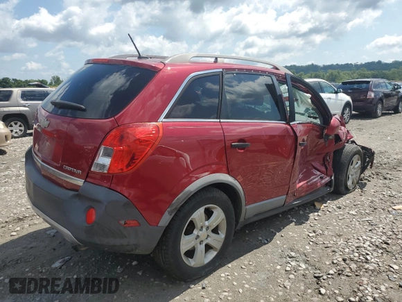 2013 Chevrolet Captiva Sport LS with VIN 3GNAL2EK9DS532032, listed as a Copart auction lot 67735794 with Not Provided miles and Salvage Title. Bid and sale history available at DreamBid. Image 3.