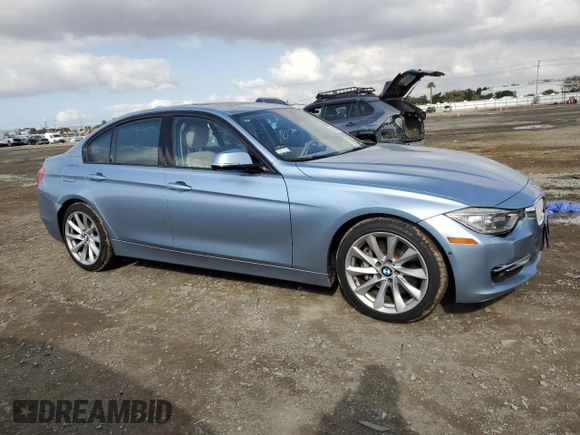 2013 BMW 3 Series ActiveHybrid 3 with VIN WBA3F9C59DF145044, listed as a Copart auction lot 43006015 with 85,046 mi miles and Salvage Title. Bid and sale history available at carsss.com. Image 4.