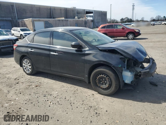 2015 Nissan Sentra SL with VIN 3N1AB7AP3FY346967, listed as a Copart auction lot 48386775 with 154,878 mi miles and Salvage Title. Bid and sale history available at DreamBid. Image 4.