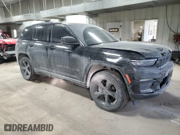 2023 Jeep Grand Cherokee Limited z VIN 1C4RJHBG2PC659185, wystawiony jako Copart lot #88697145 z przebiegiem 21 324 mil mil oraz Szkoda całkowita • Salvage title. Historia ofert i sprzedaży dostępna na DreamBid. Obrazek 4.