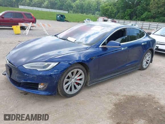 2016 Tesla Model S 90D with VIN 5YJSA1E4XGF168165, listed as a IAAI auction lot 42220139 with Not provided miles and . Bid and sale history available at DreamBid. Image 2.