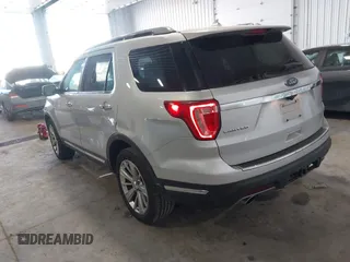 2019 Ford Explorer Limited with VIN 1FM5K8F8XKGA72650, listed as a IAAI auction lot 41675539 with 143,122 mi miles and . Bid and sale history available at DreamBid. Image 3.
