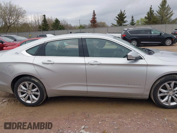 2016 Chevrolet Impala LT with VIN 2G1105SA8G9164239, listed as a IAAI auction lot 42179567 with 69,821 mi miles and . Bid and sale history available at DreamBid. Image 13.