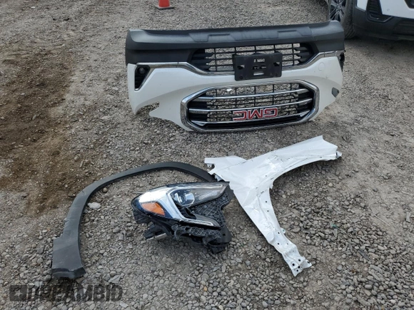 2020 GMC Terrain SLT with VIN 3GKALPEV4LL308244, listed as a Copart auction lot 44169165 with 33,697 mi miles and Salvage title. Bid and sale history available at DreamBid. Image 13.